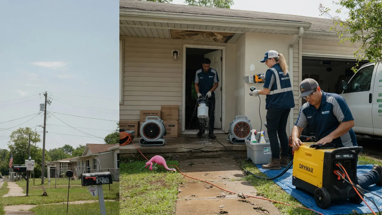 Storm Damage Water Removal in Walnut Grove, MS near me